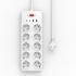 WiWU Wi-S008 PS1042 20W GaN 14-in-1 High Capacity Power Strip